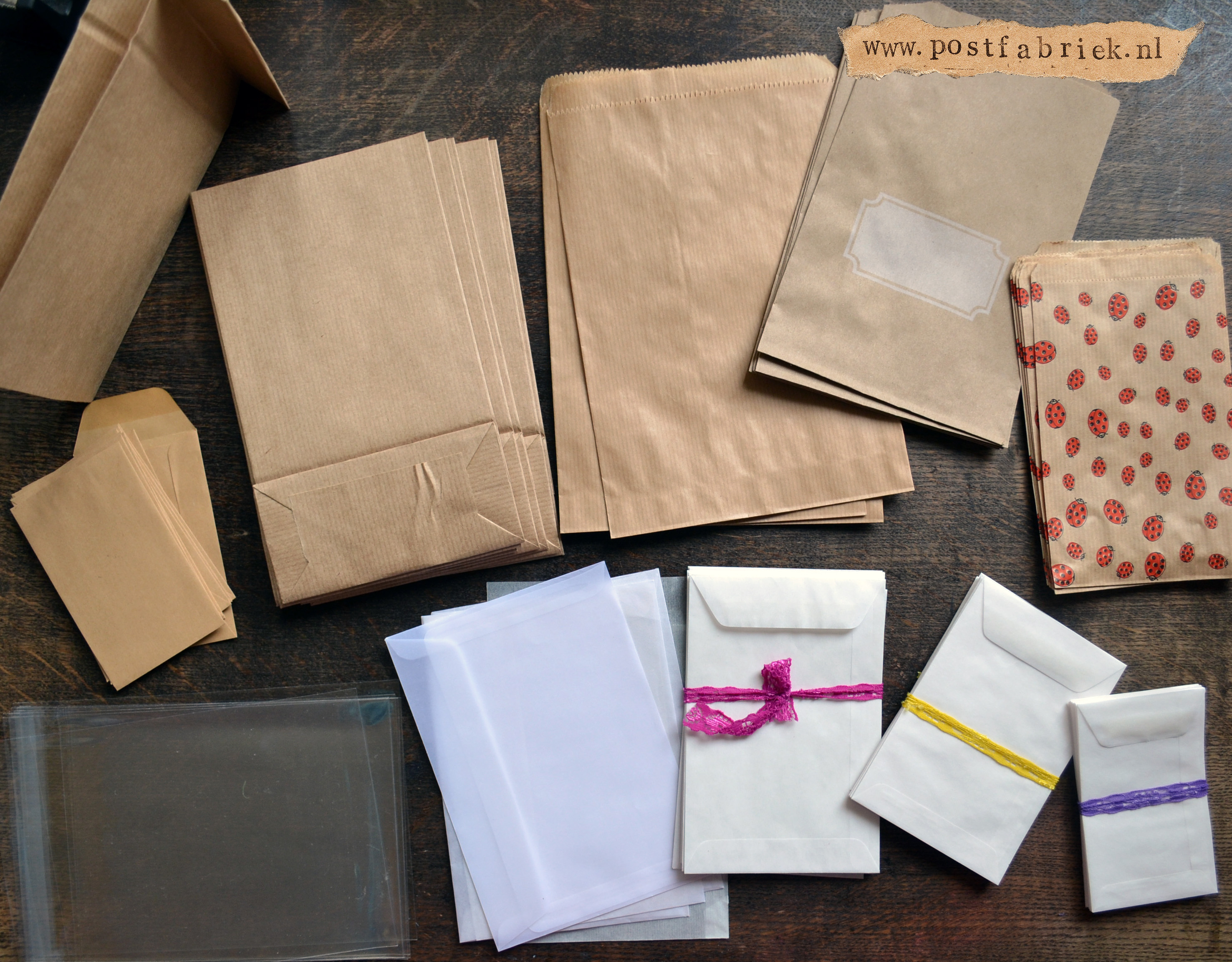 Staan voor Pigment Walging Dol op papieren zakjes! - Postfabriek